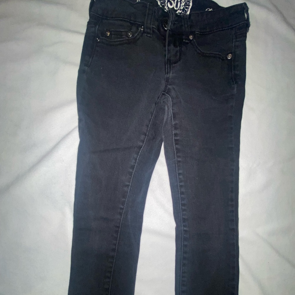 size 0 skinny jeans all black